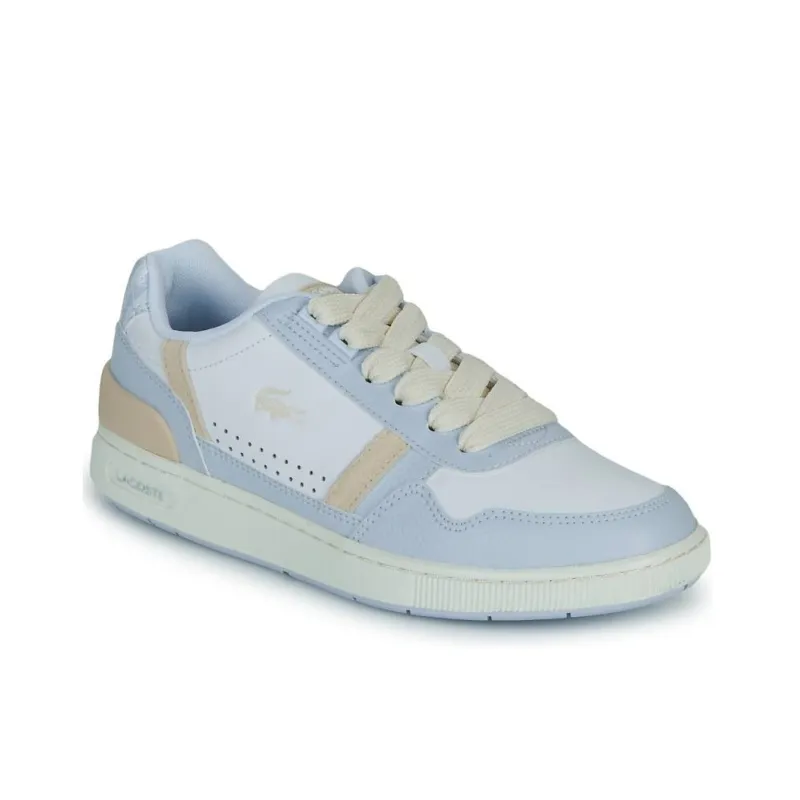 LACOSTE T-Clip Leather Monogram Sneakers-3