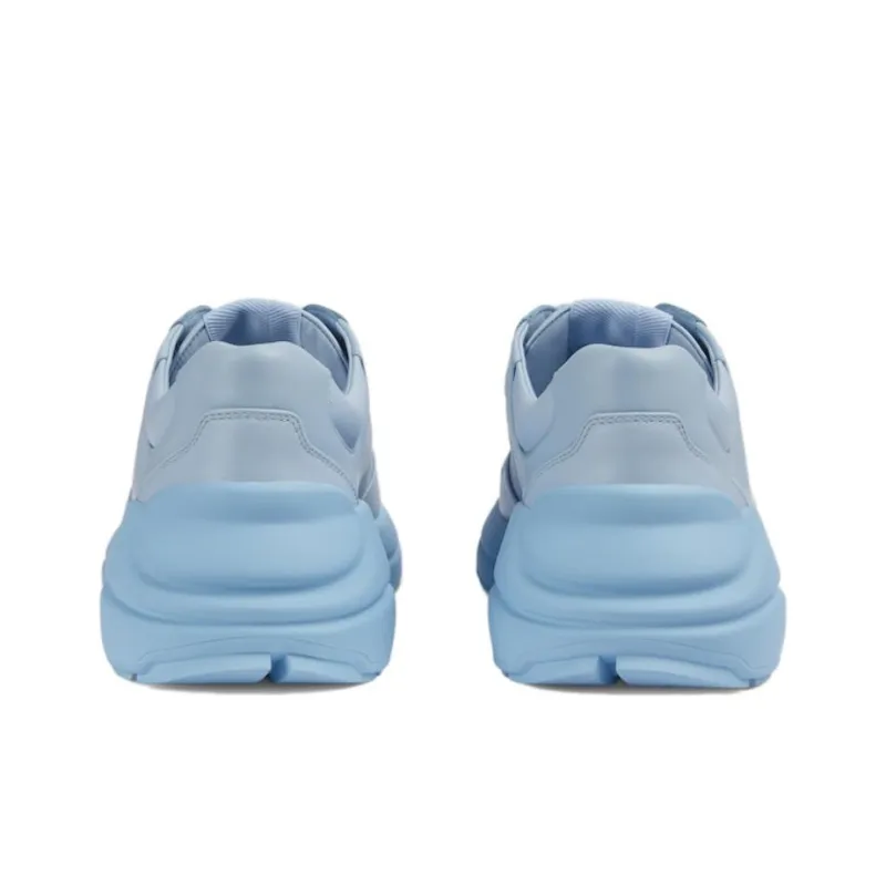 GUCCI Low Top Casual Shoes Women's Light Blue-4