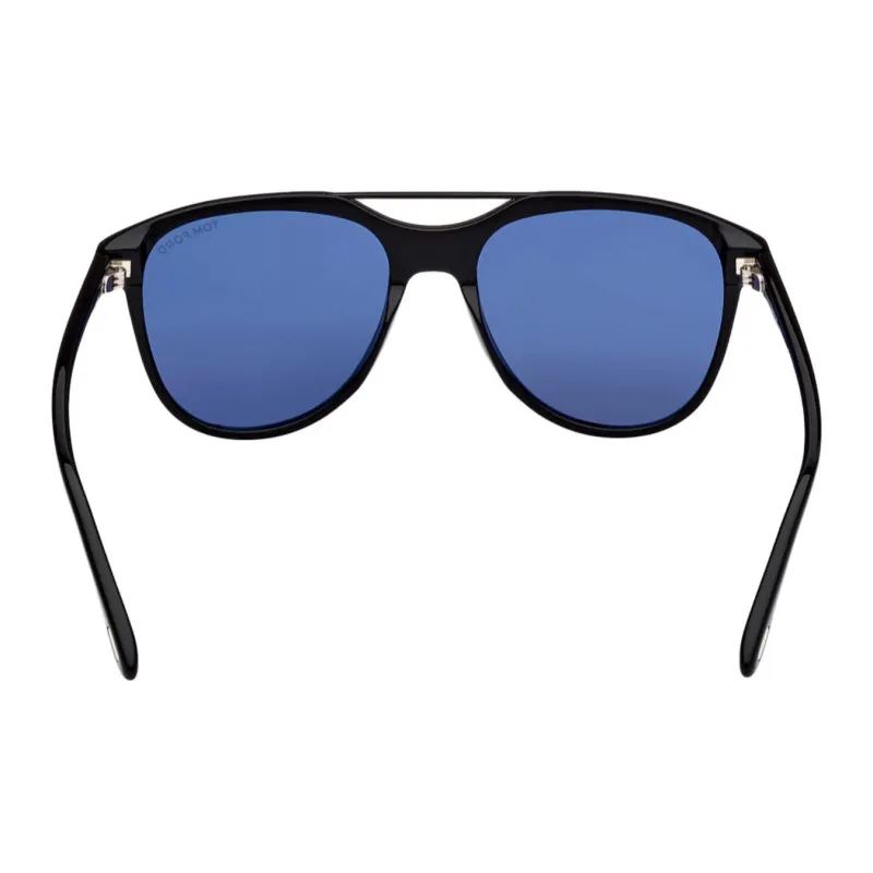 TOM FORD Damian Pilot Frame Double Bridge Sunglasses-4