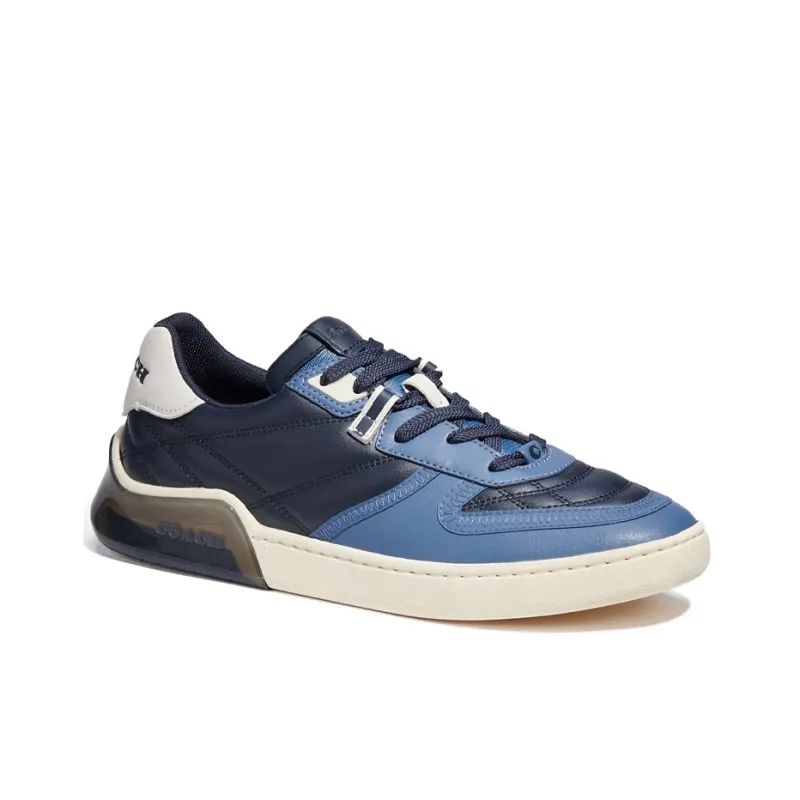 COACH Low Top Stylish Skateboarding Shoes Men's Midnight Blue-2