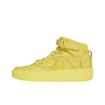 Stella McCartney Logo Patch Faux Leather Sneakers