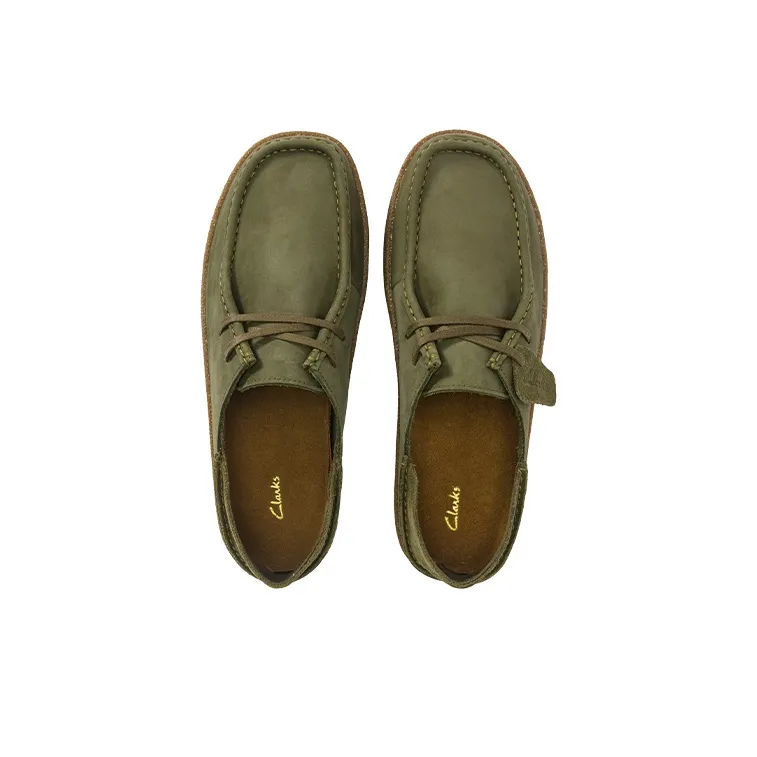 Clarks Casual Shoes Men's Dark Olive Green-3