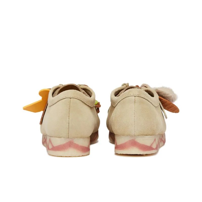 Clarks X Aries Wallabee 'Maple Combination' Women's-4