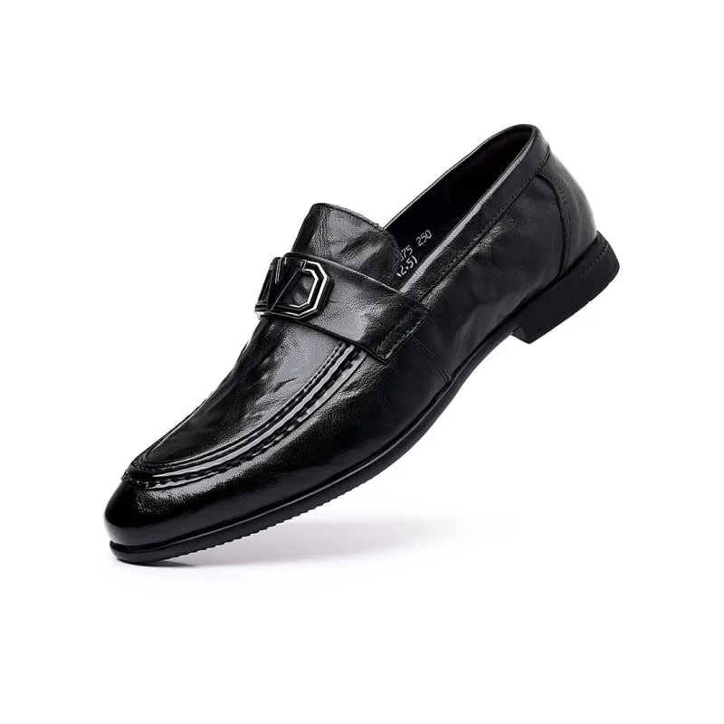 ZUWUDONG Loafers Men Black-1