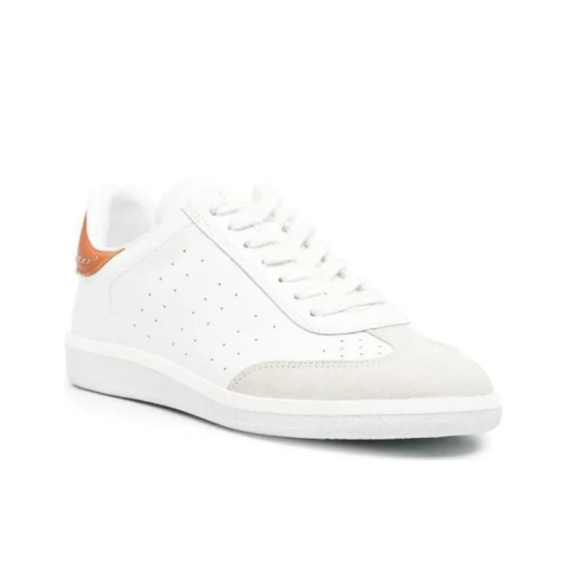 ISABEL MARANT Bryce Leather Sneakers-2