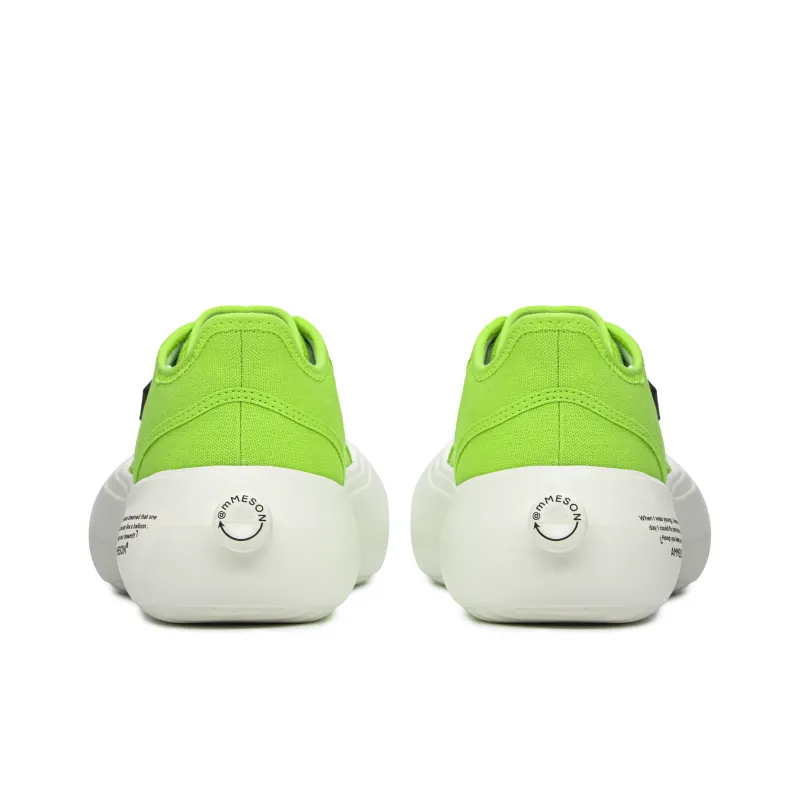 AMMESON Anti Slip Wear Resistant Low Top Skateboard Shoes Women's Green-5