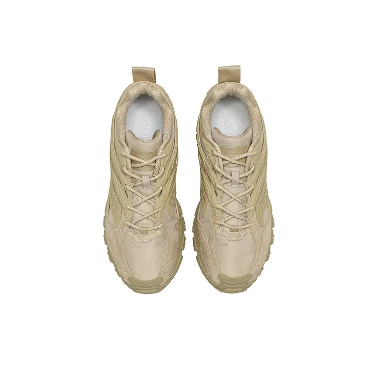 Saucony Cohesion Armor Wear resistant And Lightweight Low Top Running Shoes Unisex Sand Special Gift Box-4