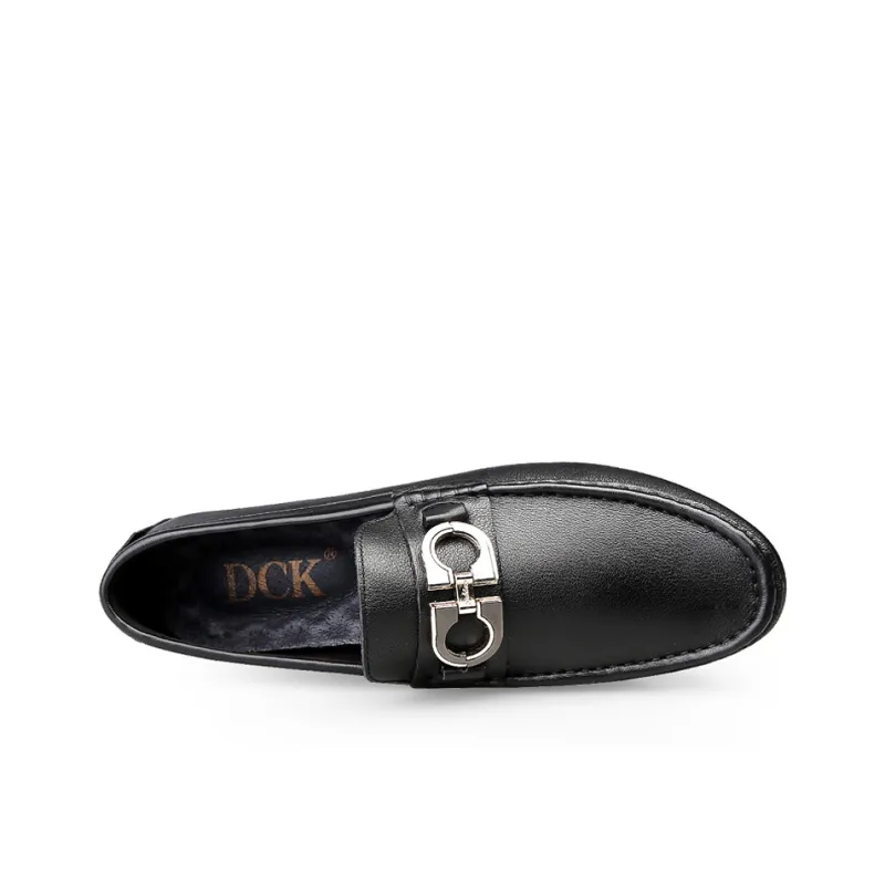 DCK Men's Casual Shoes Men Low Top Black/White-3