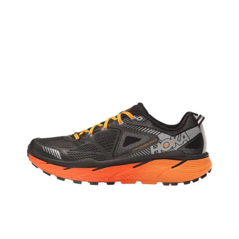 HOKA ONE ONE Cushioning, Slip Resistant, And Abrasion Resistant Low Top Running Shoes Unisex Black-0
