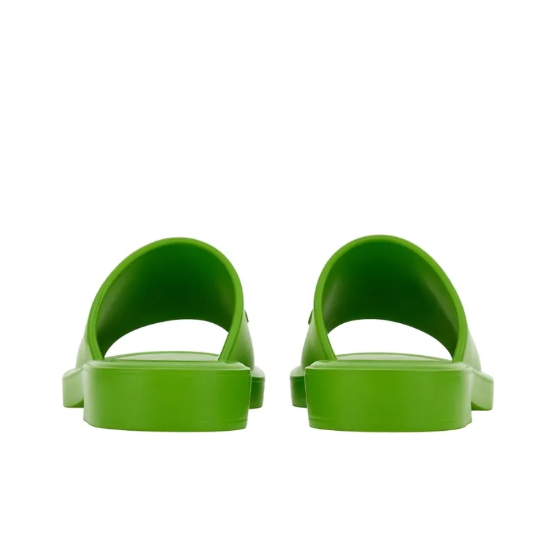 FERRAGAMO Slide Slippers Men's Green-3