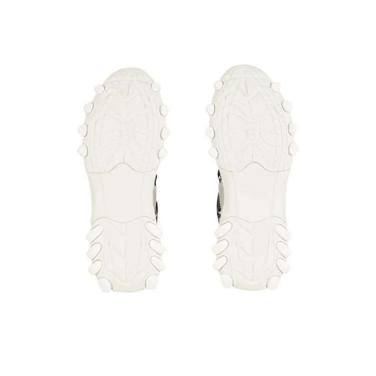 BALMAIN B-East Panelled Low-top Sneakers-4