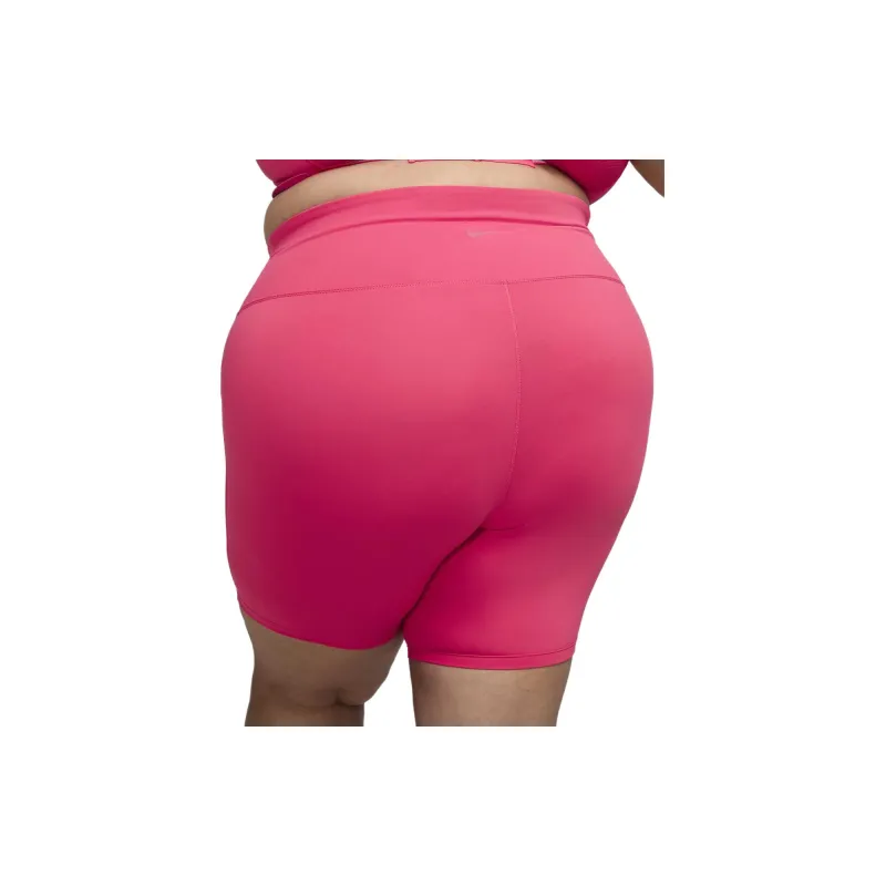 Nike One Women's High-Waisted 8' Biker Shorts With Pockets Plus Size-1