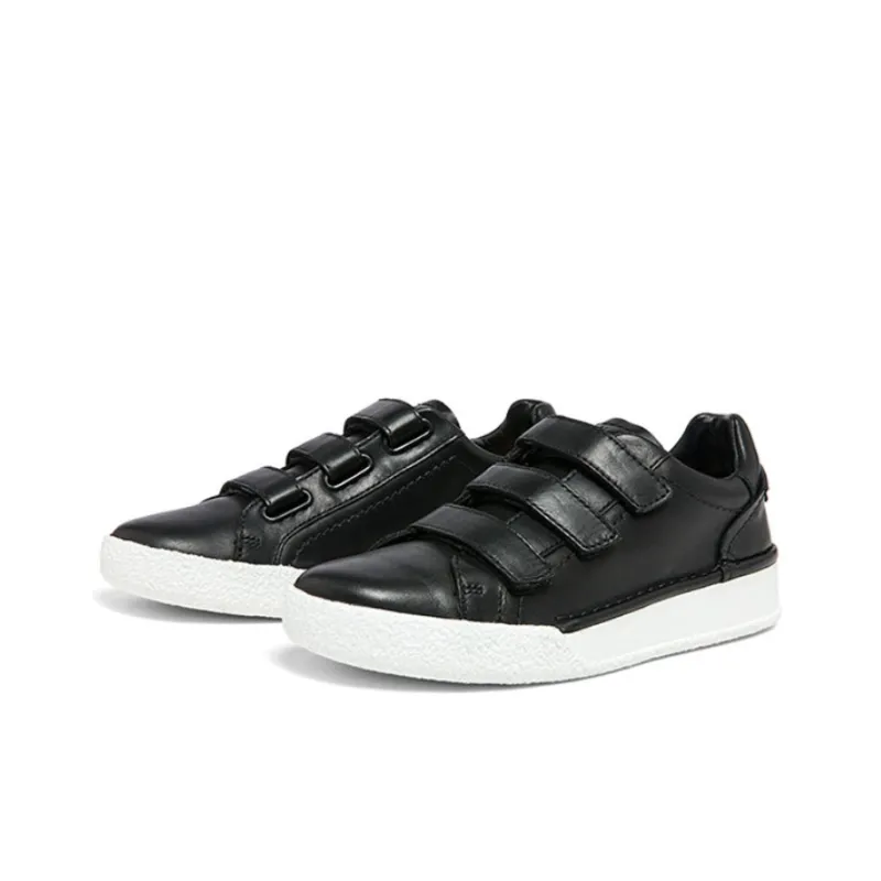 Clarks Stylish Skateboarding Shoes Women's Black-3