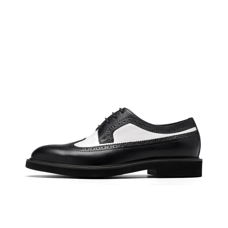 Anthony Miles Men's Casual Shoes Men Low Top Black/White-0