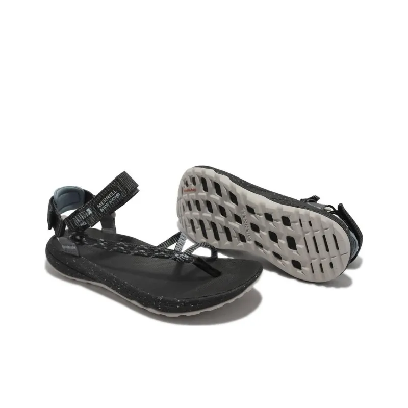 MERRELL BRAVADA CORD WRAP Beach Sandals Women's Black-3
