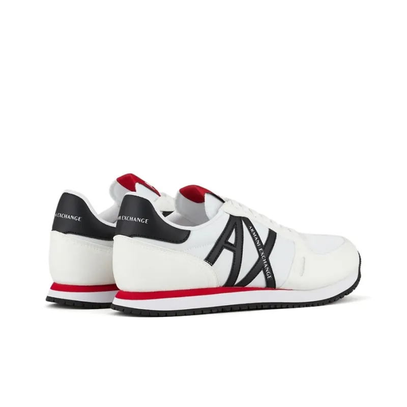 ARMANI EXCHANGE Logo-patch Lace-up Sneakers-3