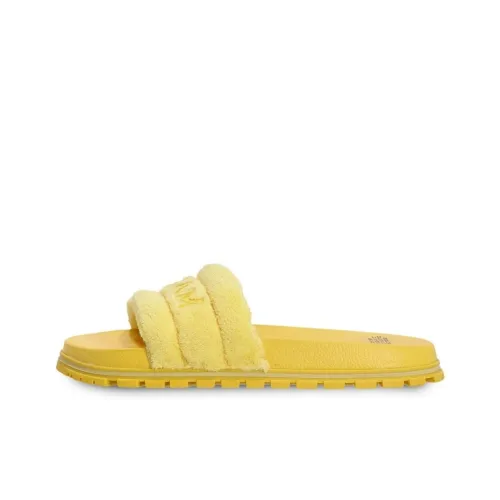 MARC JACOBS Slide Slippers Women's Yellow