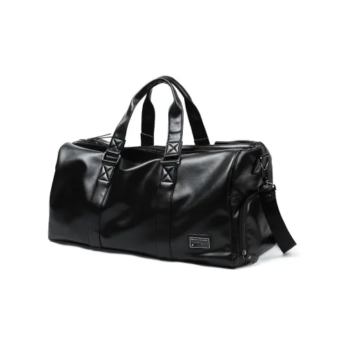 VIHUS PVC Gym Bag Large Size Men's Black