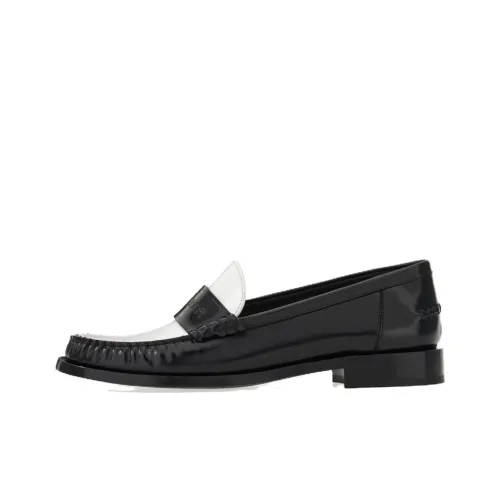 FERRAGAMO Debossed-logo Leather Loafers