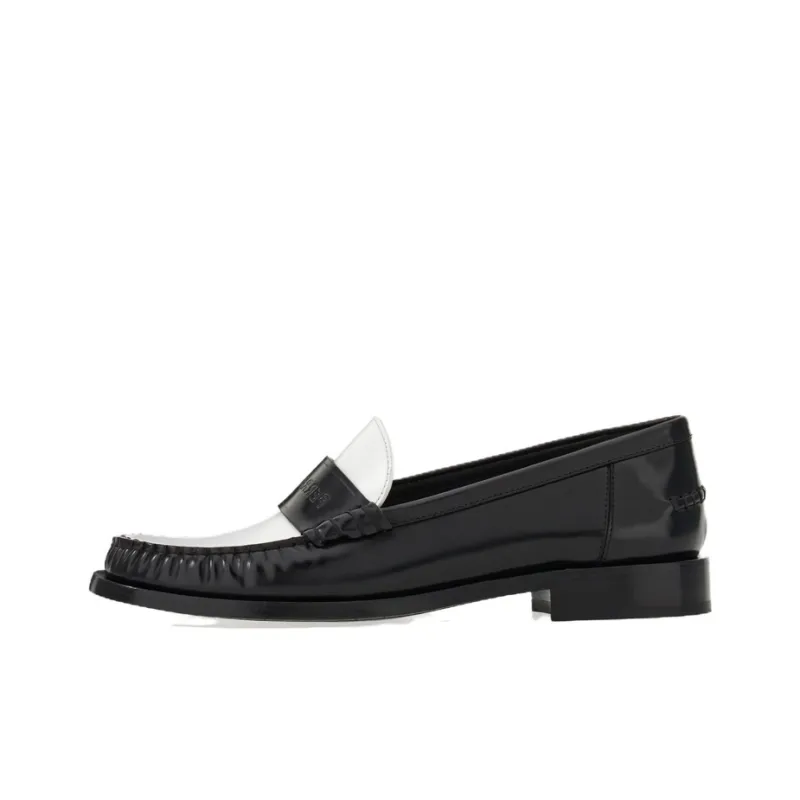 FERRAGAMO Debossed-logo Leather Loafers-0