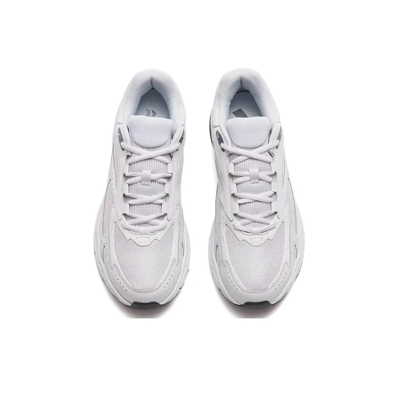 Anta Shock Absorbers With Slip Resistant And Abrasion Resistant Properties Low Top Running Shoes Men's White-2
