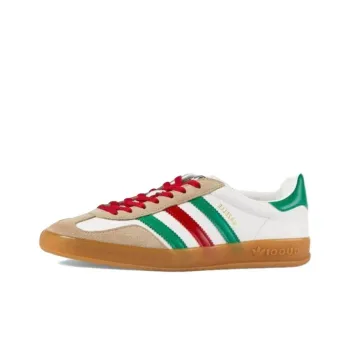 GUCCI X GUCCI Gazelle White Green Red Women's