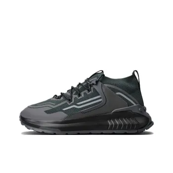 TOD'S Cushioning Wear Resistant Low Top Sports Casual Shoes Men's Black Green
