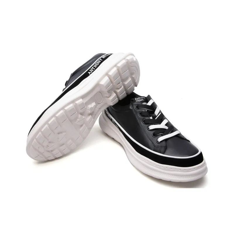 Anthony Miles Platform Height Increasing Casual Shoes Men's-3