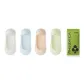 [7A Antibacterial Cooling]Elegant White+Ice Blue+Nude Pink+Light Green