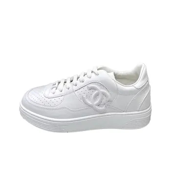 CHANEL 23 A Collection White Leather Women's