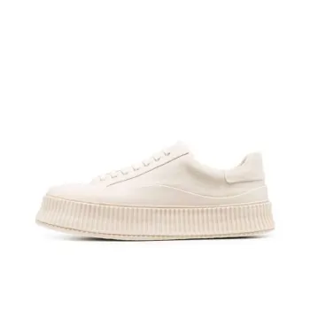 JIL SANDER Low Top Skateboard Shoes Men's Beige