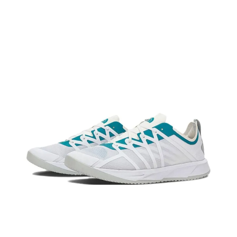 THE NORTH FACE Flypack Lace Anti-Slip Wear-Resistant Low-Top Casual Shoes Men's White-1