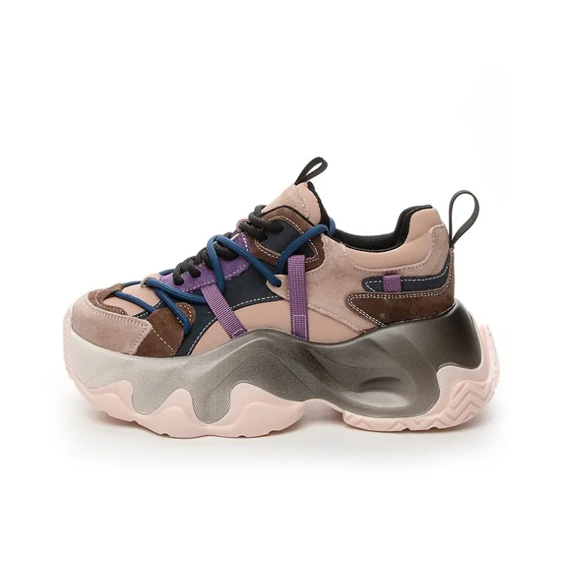 CHOVO Low-Top Chunky Sneakers Women's-5