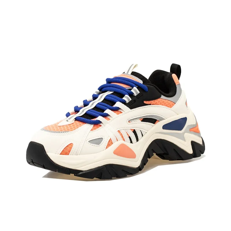 FILA FUSION Fila Flatform Chunky Shoes White/Orange Women's-2