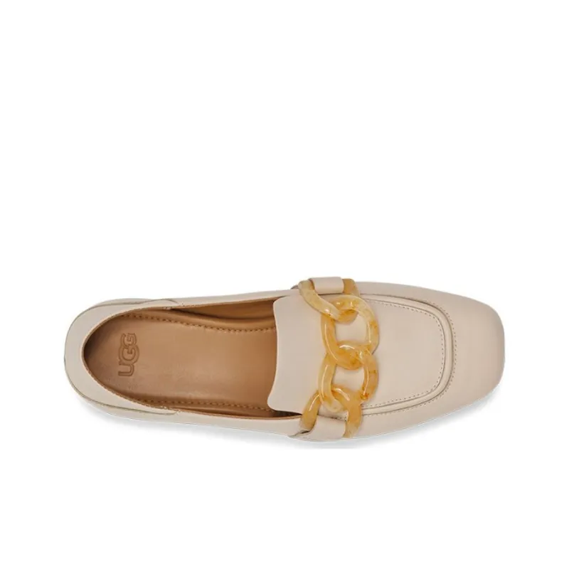 UGG Women's Casual Shoes Women's Low Top Almond White/Black-3