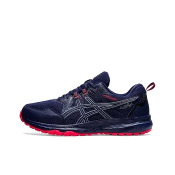 Asics GEL-SNOWRIDE 2 Cushioning Anti-Slip And Wear-Resistant Low-Top Running Shoes Men's Blue Red