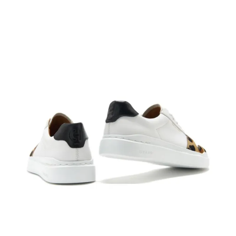 COLE HAAN Skateboard Shoes Women's Low Top White-4
