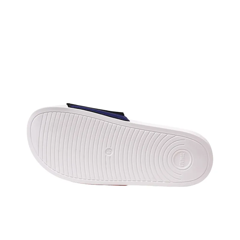 COLMAR Slide Slippers Men's Red White Dark Blue-4
