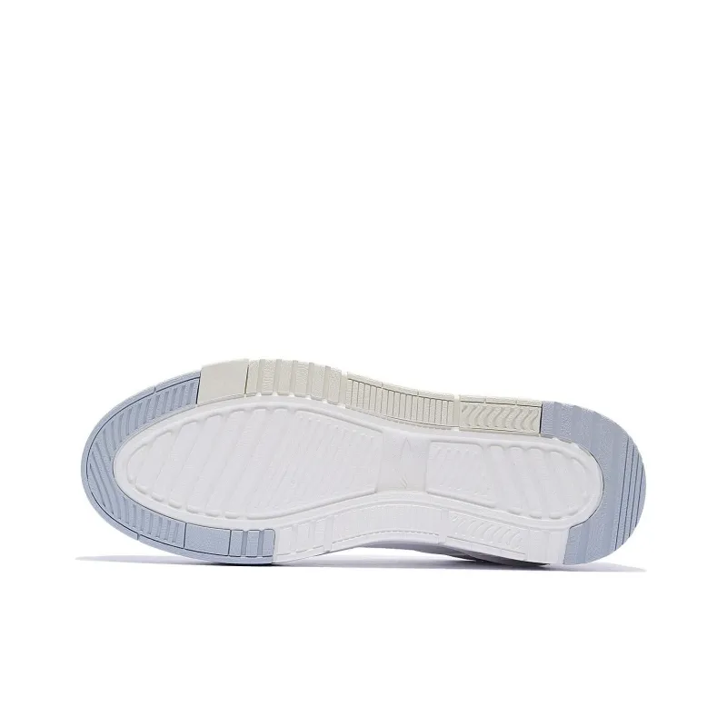LiNing ACE V2 Abrasion Resistant Breathable Low Top Skateboard Shoes Men's White Gray-4