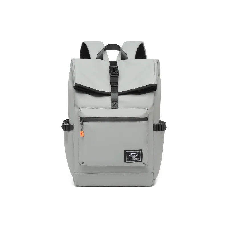 Slazenger Polyamide Backpack Large Size Men's Black Orange-5