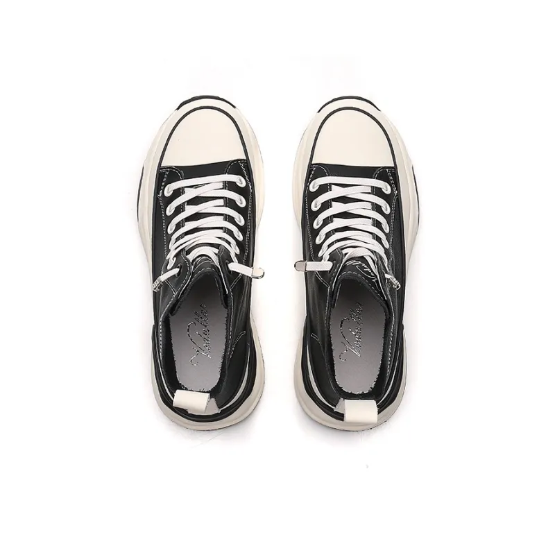 VEDULLAR Wear-Resistant High-Top Casual Shoes Women's-2
