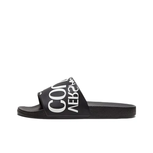 VERSACE JEANS Couture Slide Slippers Women's Black