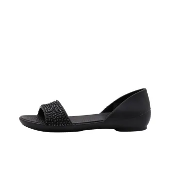 Crocs Lina Embellished D'Orsay Flat 'black' Women's