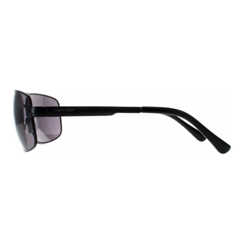 CALVIN KLEIN Metal Aviator Sunglasses Men's Black-2
