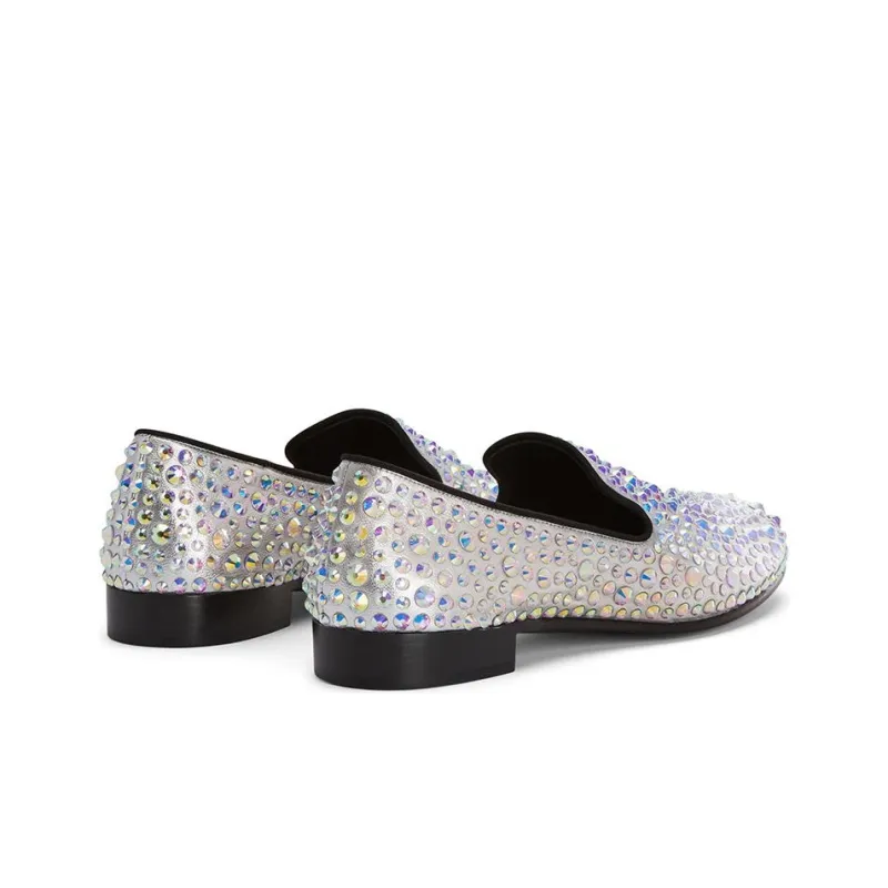 Giuseppe Zanotti Marvin Crystal embellished Loafers-3