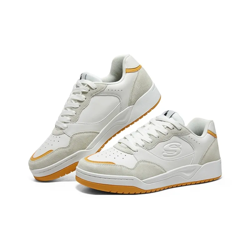 Skechers Koopa Court Volley Low Varsity 'White Yellow'-3