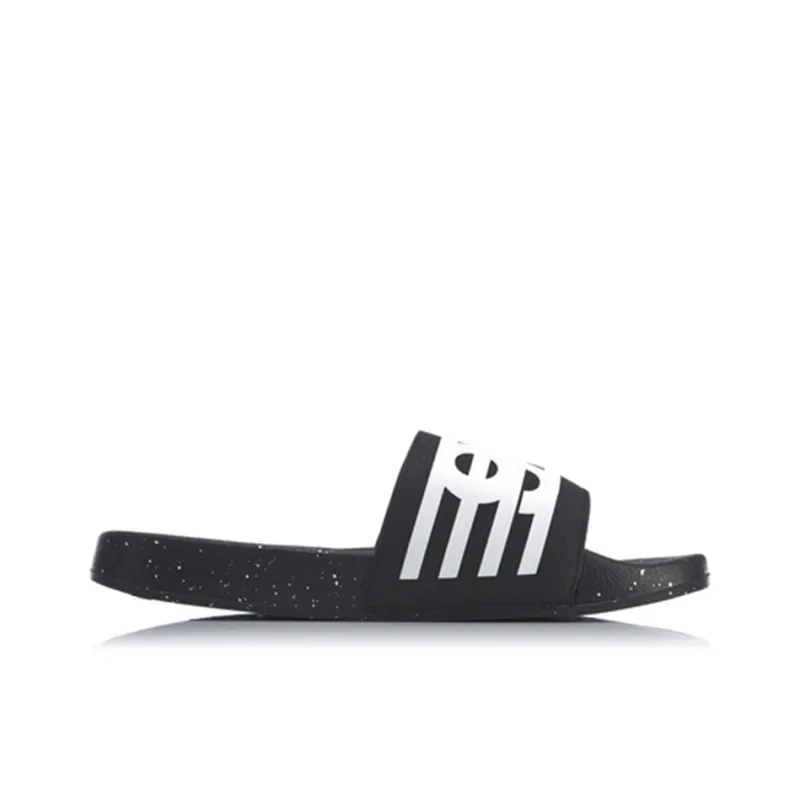 Disney x LiNing Quiet Slide Slippers Men's Black-1