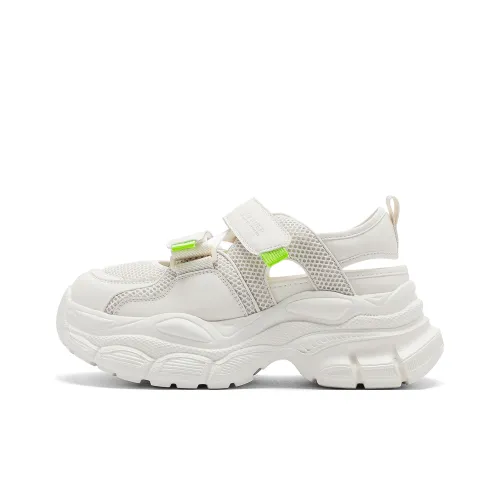 C°BANNER Platform Shoes Women's Beige