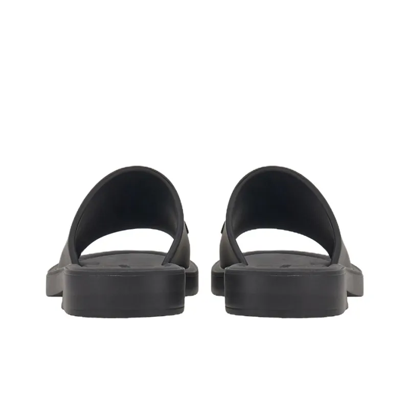 FERRAGAMO 3D logo Flat Slides-3