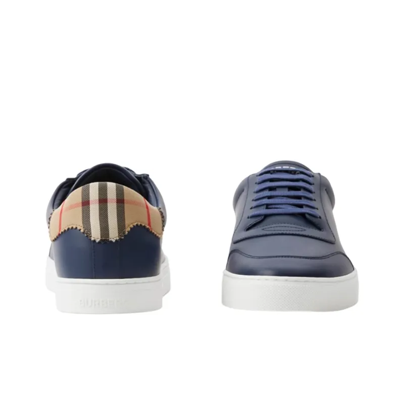 Burberry Stylish Skateboarding Shoes Men's Marine Blue-3